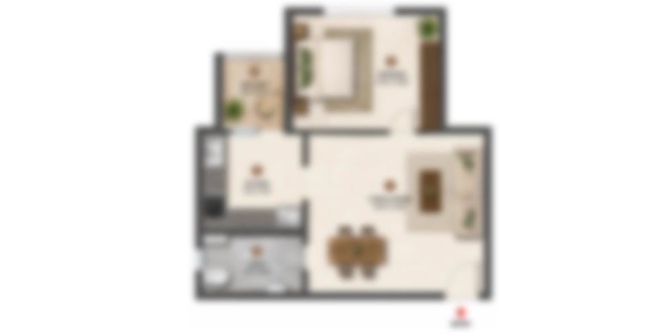 Bhagwati Inaaya Ghatkopar 1 BHK Floor Plans